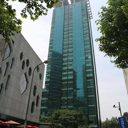 Shanghai Cosmo World Union Service Apartment Exteriör bild