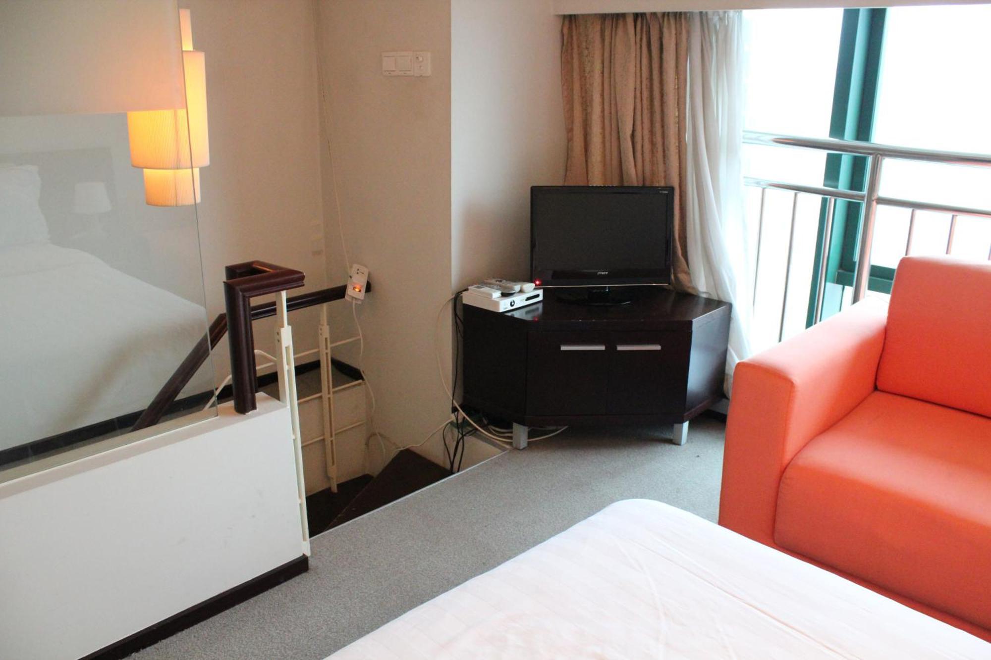Shanghai Cosmo World Union Service Apartment Exteriör bild