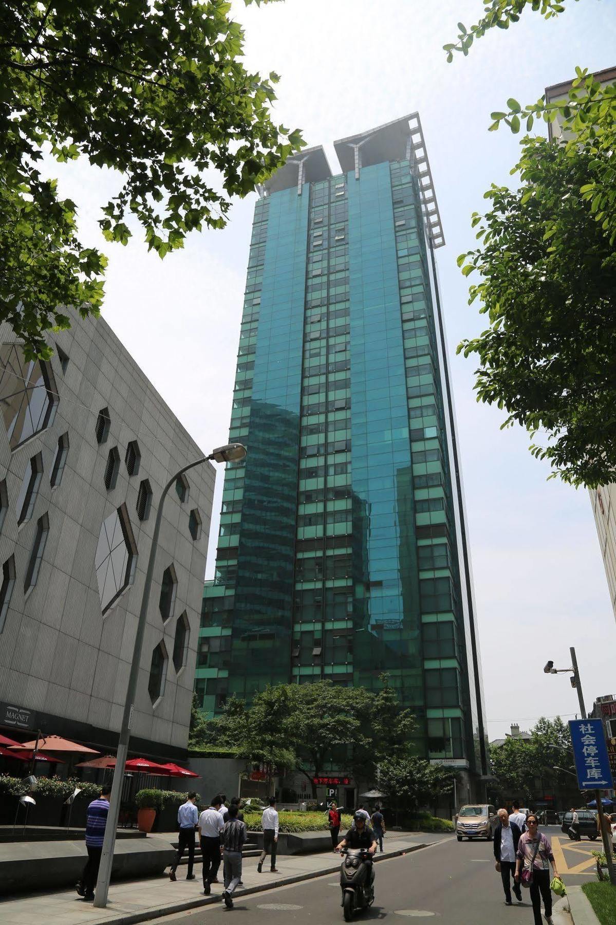 Shanghai Cosmo World Union Service Apartment Exteriör bild
