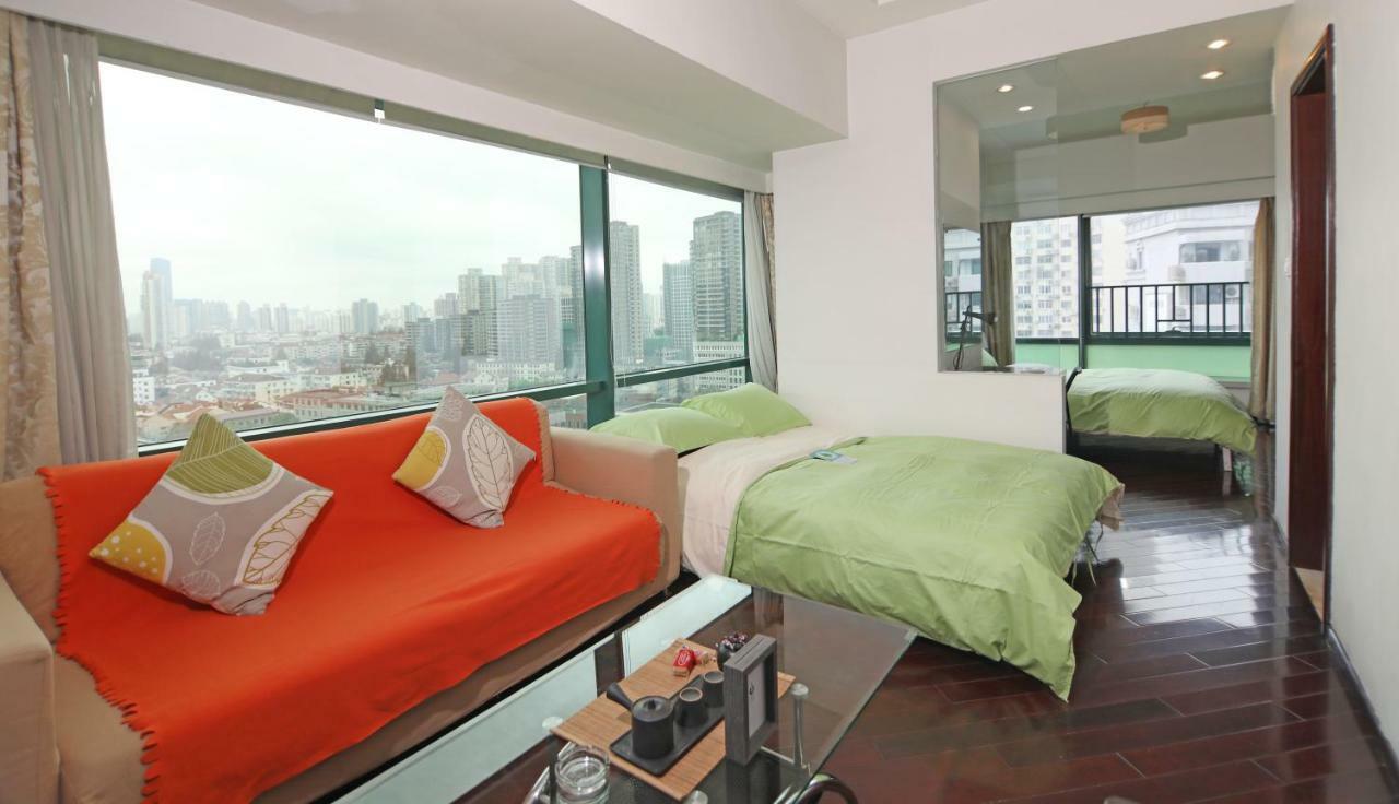 Shanghai Cosmo World Union Service Apartment Exteriör bild