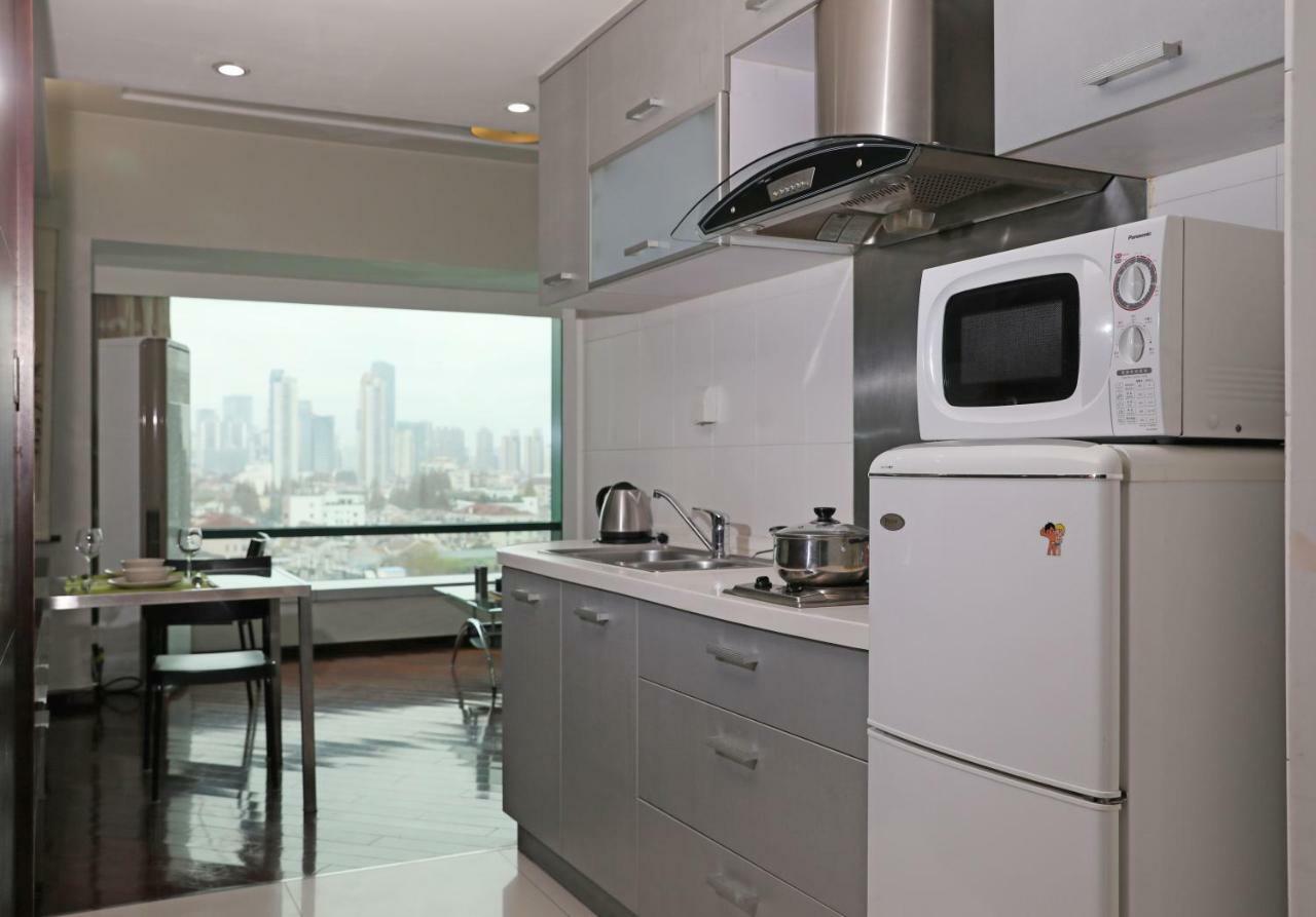 Shanghai Cosmo World Union Service Apartment Exteriör bild