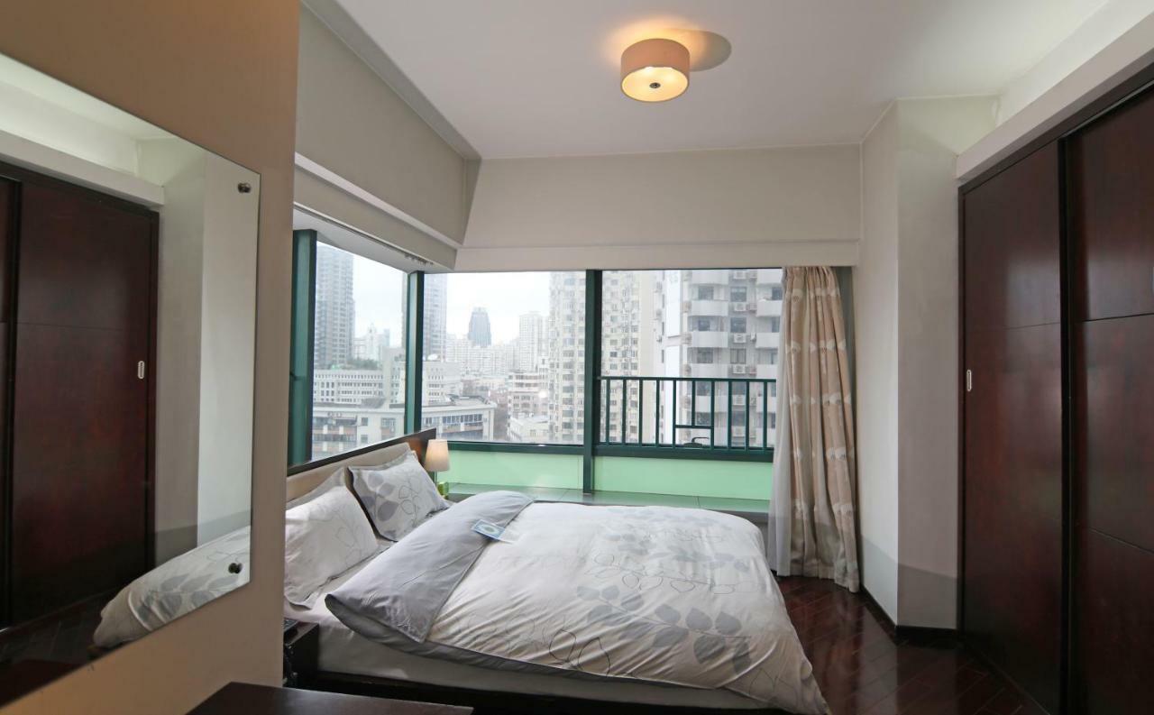 Shanghai Cosmo World Union Service Apartment Exteriör bild