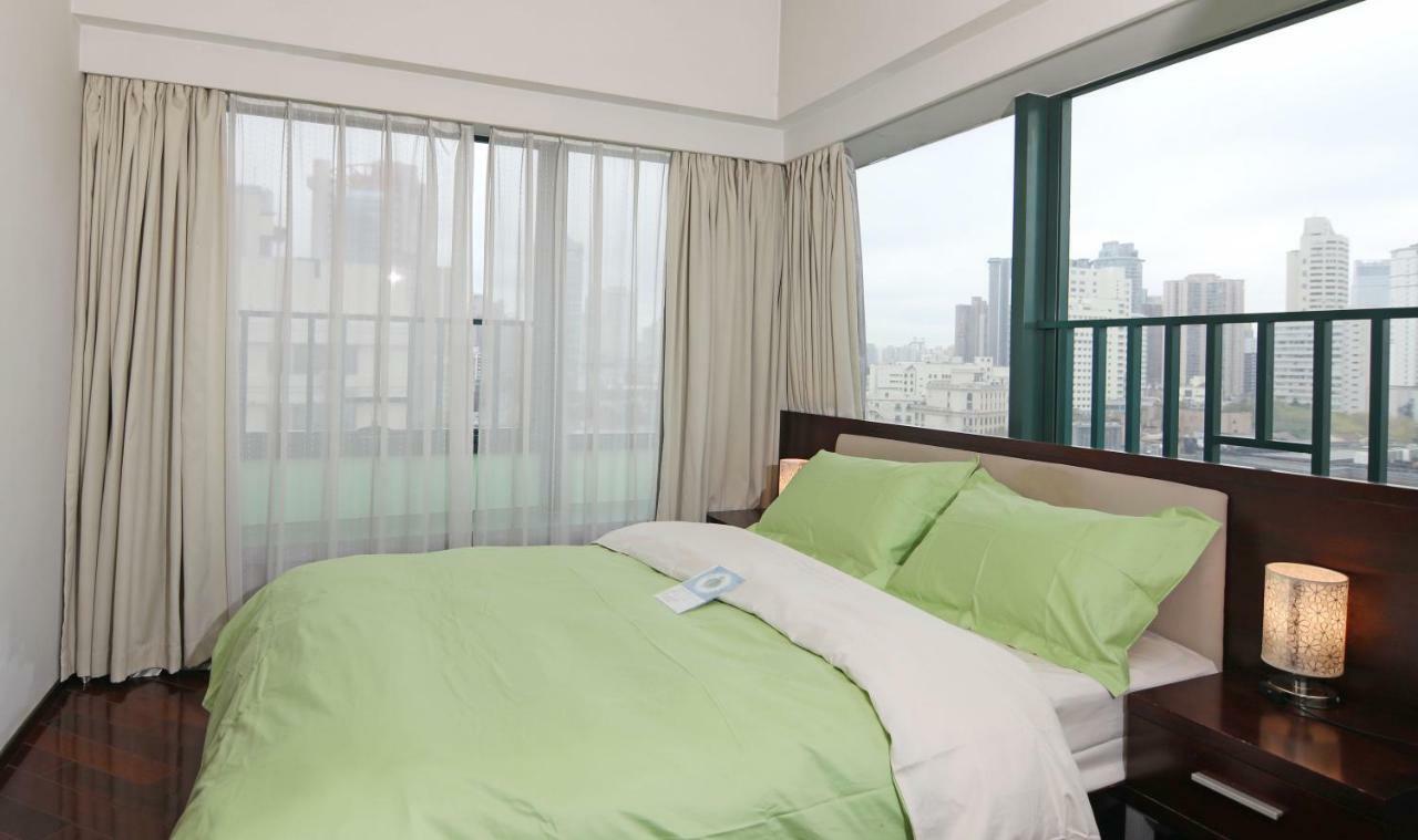 Shanghai Cosmo World Union Service Apartment Exteriör bild