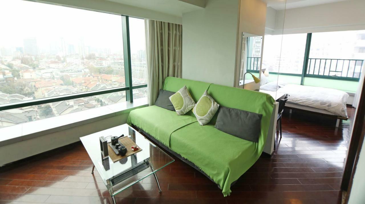 Shanghai Cosmo World Union Service Apartment Exteriör bild