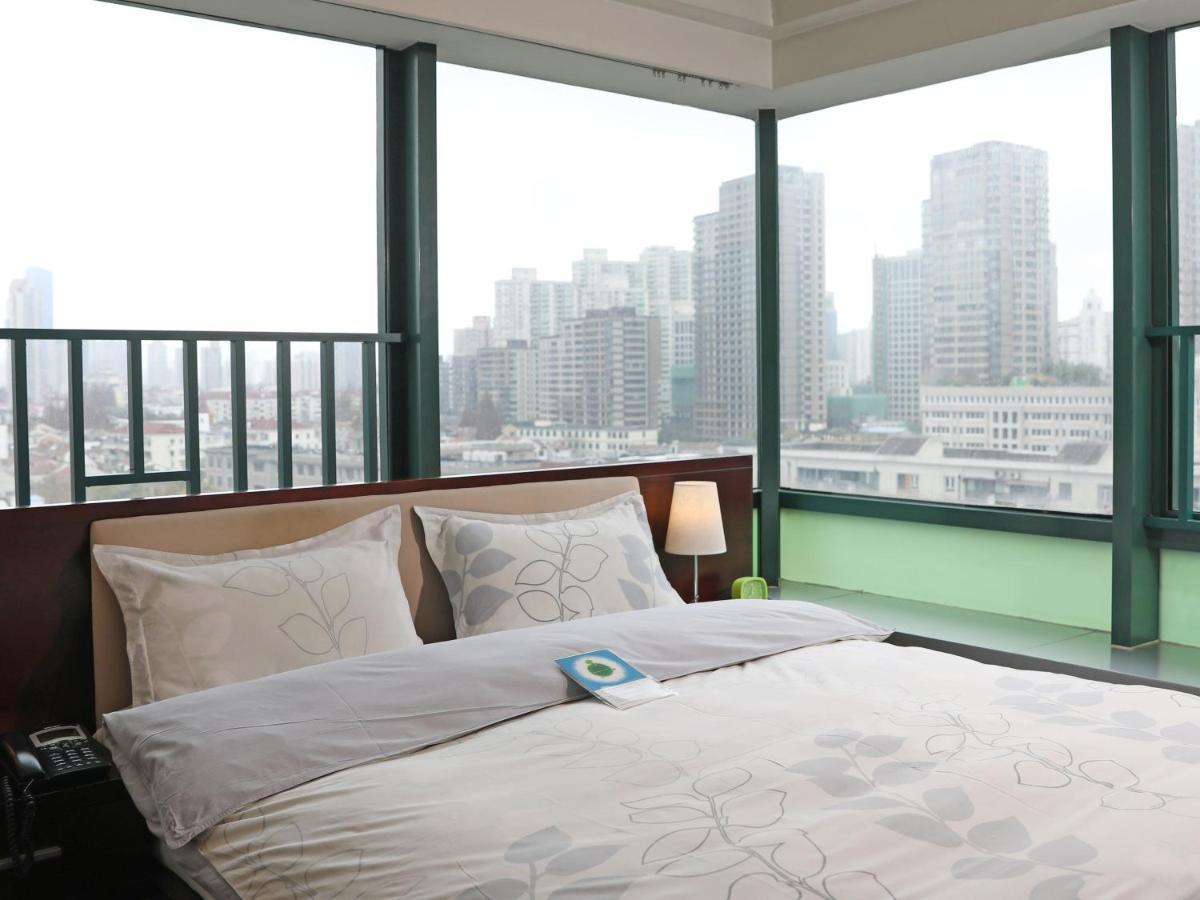 Shanghai Cosmo World Union Service Apartment Exteriör bild