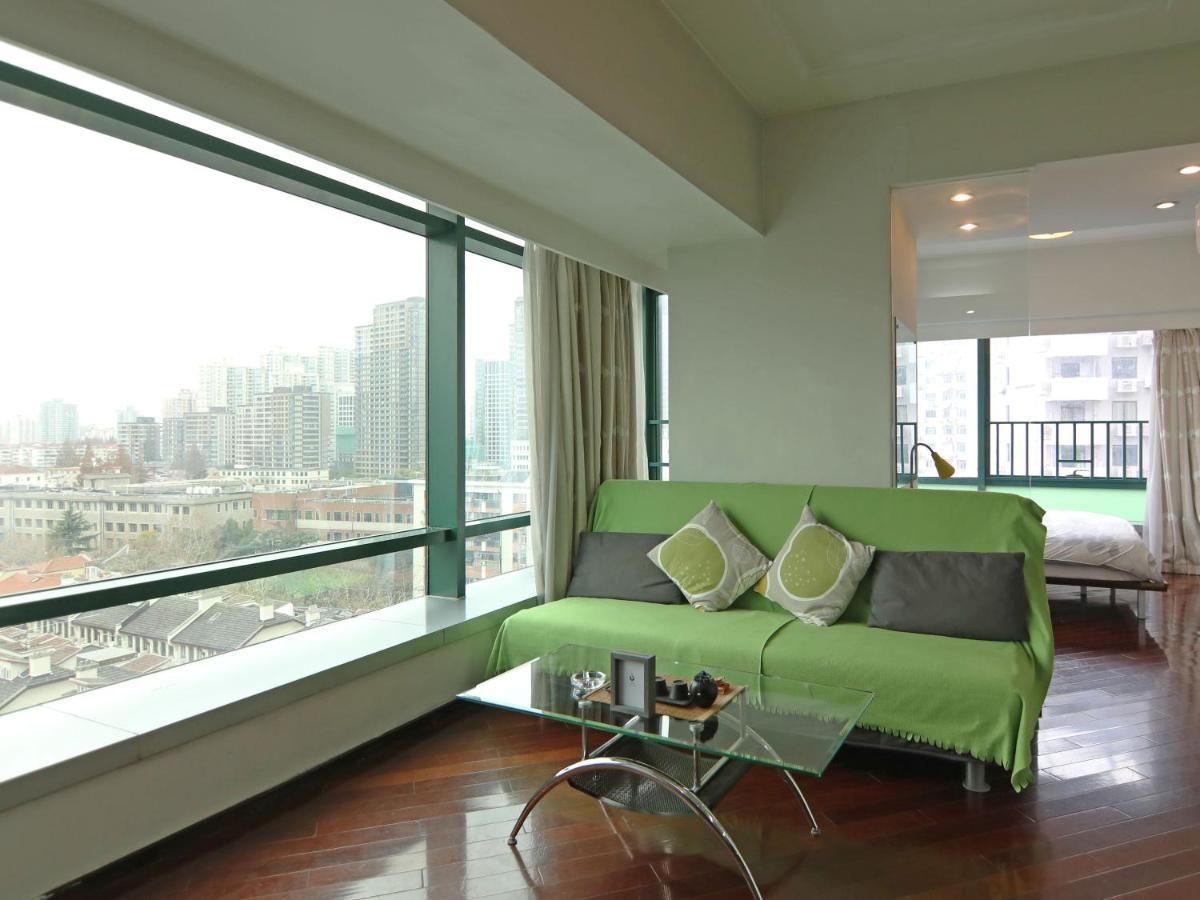 Shanghai Cosmo World Union Service Apartment Exteriör bild