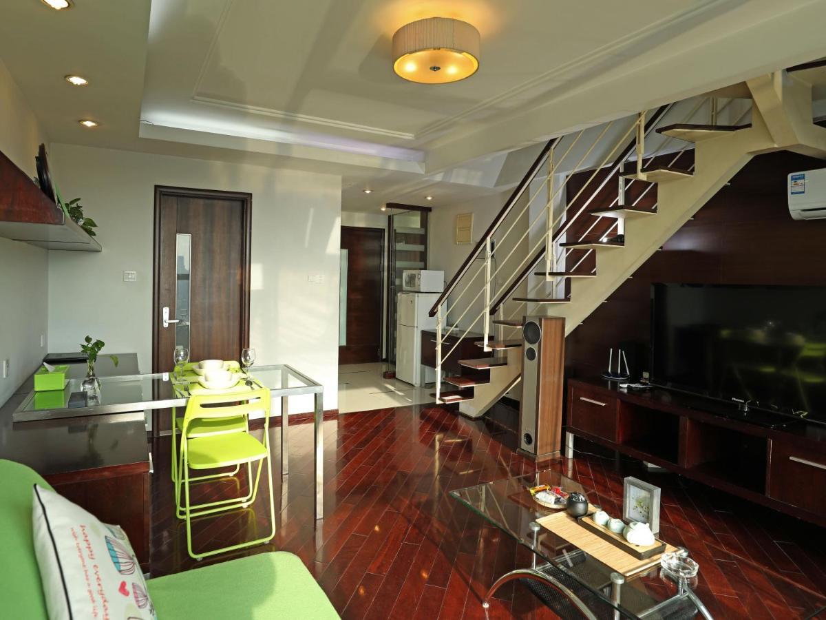 Shanghai Cosmo World Union Service Apartment Exteriör bild