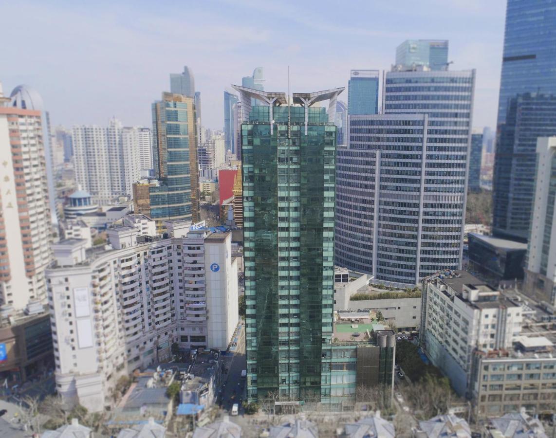 Shanghai Cosmo World Union Service Apartment Exteriör bild